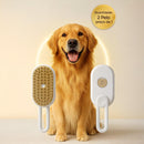 Kit 2x Escova Vaporizada Premium™ ® – Pelo Brilhante e Saudável para seu Pet