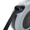 Coleira Retrátil Automática para Cães, corda extensível de 3m/5m para viagens ao ar livre, e passeios