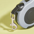 Coleira Retrátil Automática para Cães, corda extensível de 3m/5m para viagens ao ar livre, e passeios