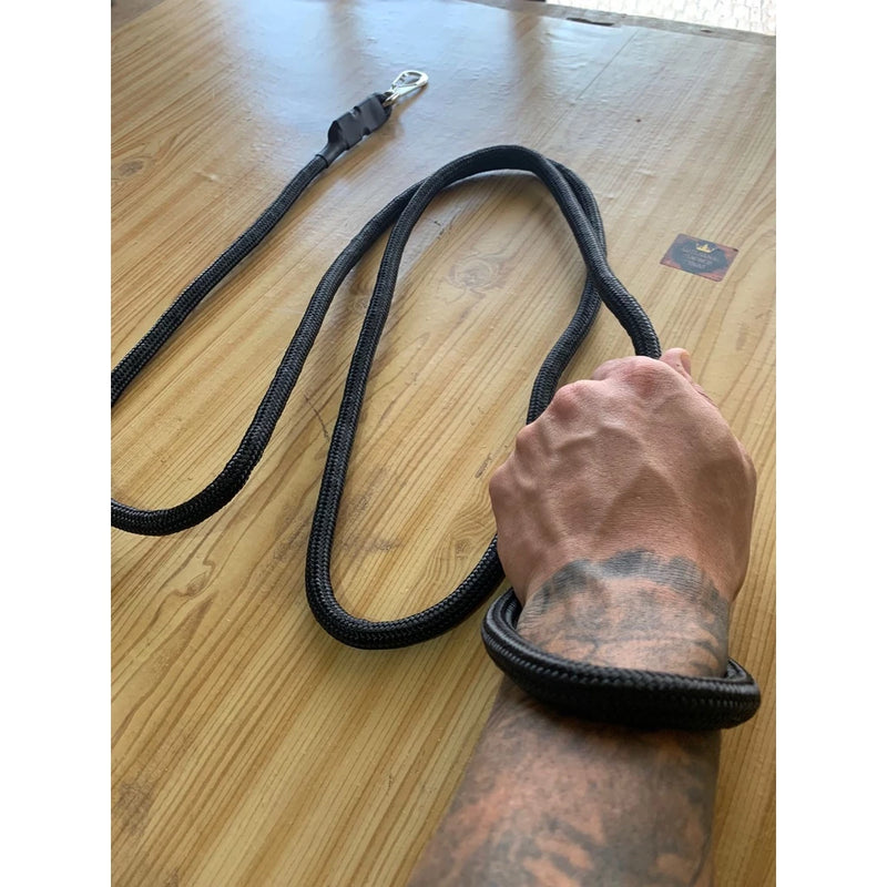 Combo Implacável – Guia Reforçada + Enforcador de Aço para Rottweiler