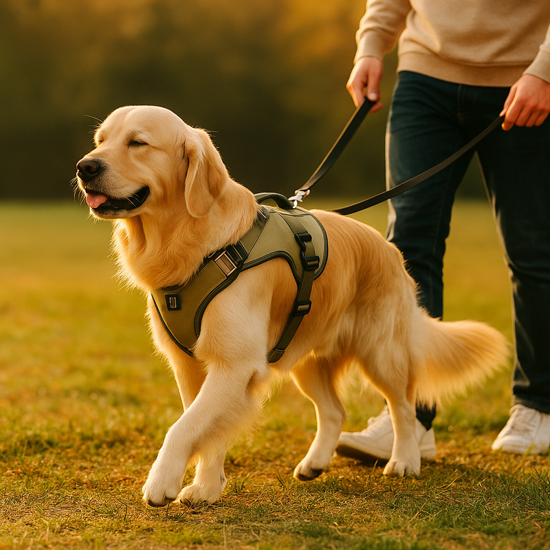 Colete Peitoral Premium™ – Segurança & Estilo para Cães