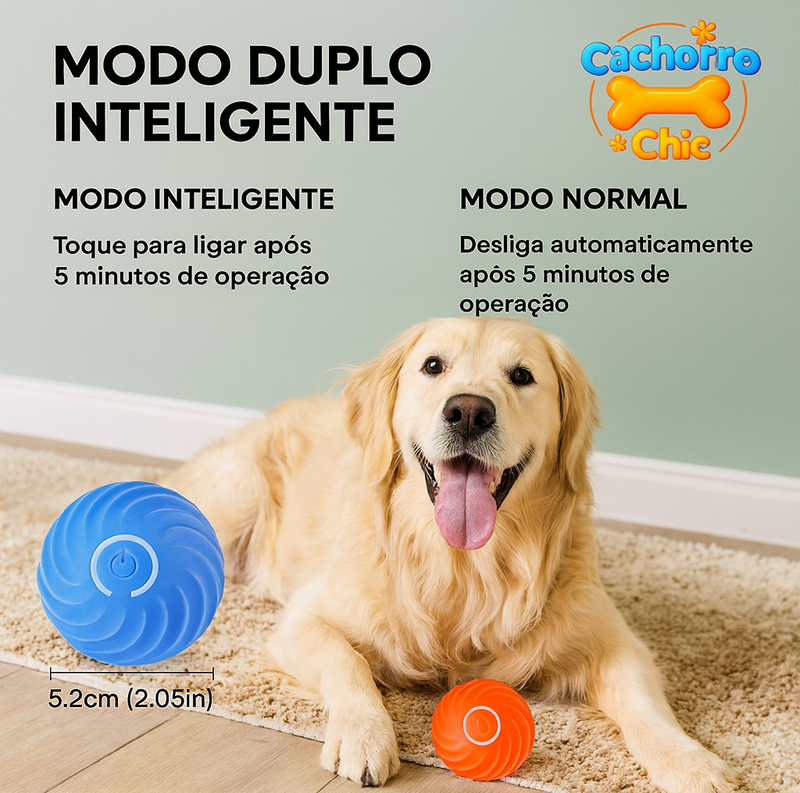 Bola de Brinquedo Elétrica para Goldens