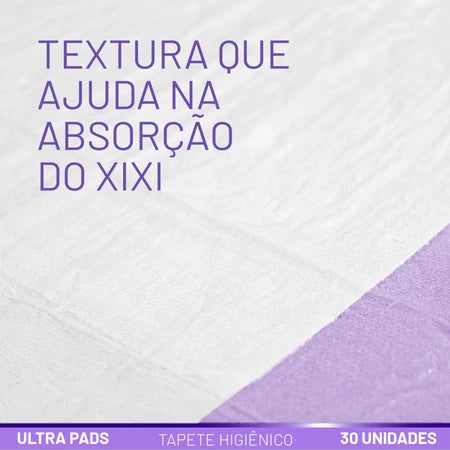 Tapete Higienico Ultra Peds Lavanda 80x60 30 un PetLike