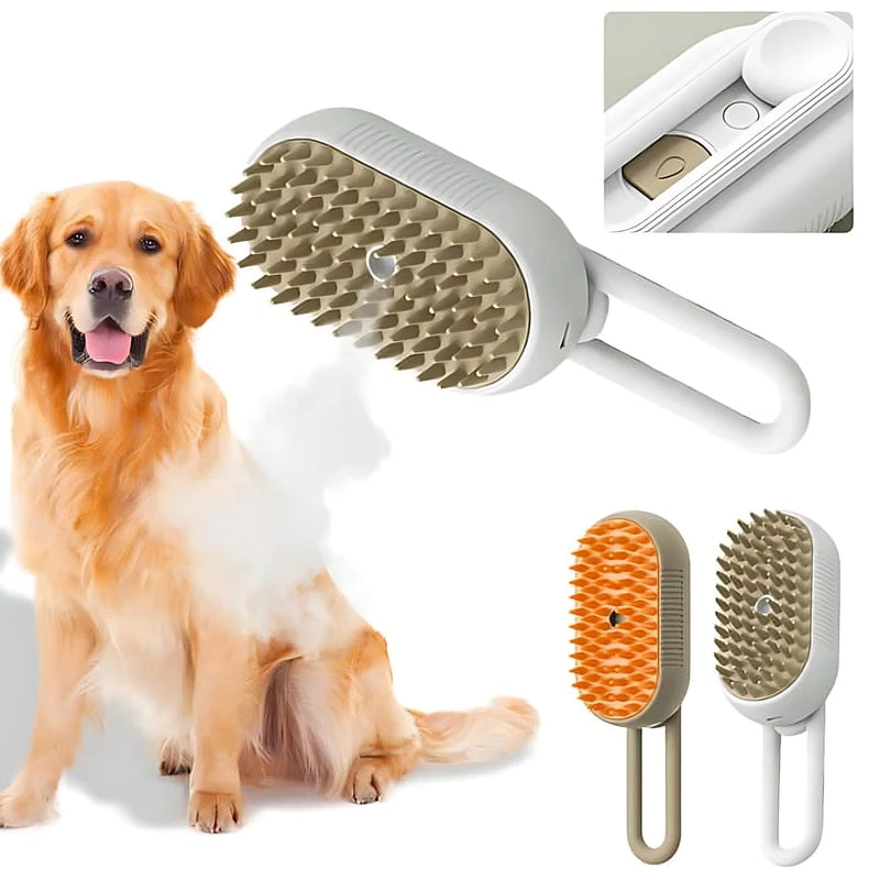 SpaPet 360° – Escova Vaporizada Premium 2 por 1